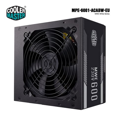 gITec Online Shop -Power Supply Cooler Master 600W MPE-6001-ACABW-EU