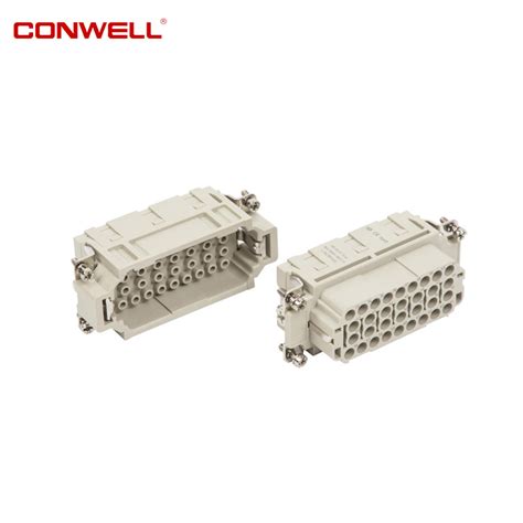 Hee 032 High Density Crimp Terminal Male Female Heavy Duty 32 Pin