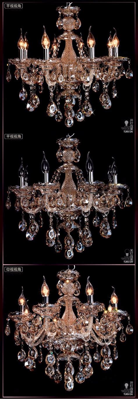 Стекло коньяк люстра плафонов люстры де сала де джанта candelabro ар ...