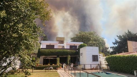 Los Incendios No Dan Tregua Y Analizan Evacuar Un Barrio Entero En