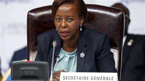 Jeux De La Francophonie La Rwandaise Louise Mushikiwabo Cheffe De L