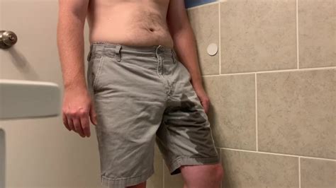 Pissing In My Khaki Shorts Piss Runs Down My Leg Pornhub Gay