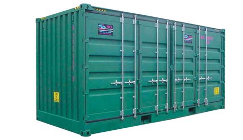 M Ft High Cube Shipping Container With Full Side Opening Doors