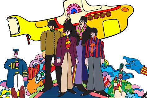 Beatles yellow submarine cartoon - maintiklo