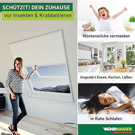 Windhager Dachfenster Plissee 2in1 EXPERT Fliegengitter für Fenster