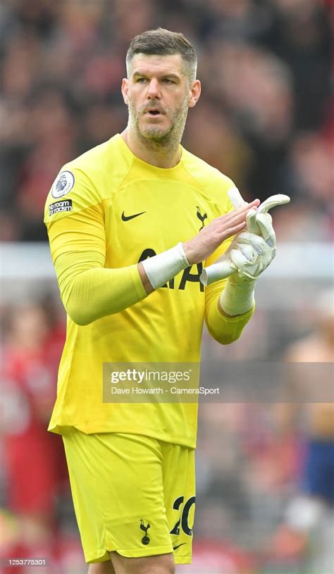 Tottenham Hotspurs Fraser Forster During The Premier League Match