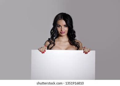 Sexy Beautiful Brunette Woman Posing Nude Stock Photo Shutterstock