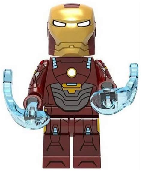 Lego Marvel Minifigures Iron Man Armor Mark 16 By Optimushunter29 On