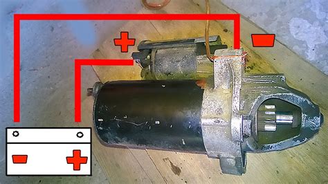 Проверка стартера от аккумулятора на работоспособность и как проверить ...