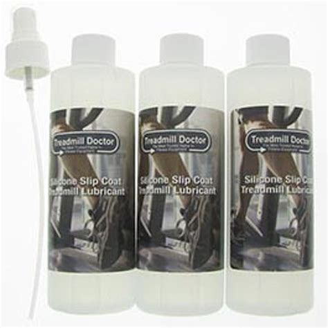 Treadmill Doctor Silicone Slip Coat Lubricant (3 pack)