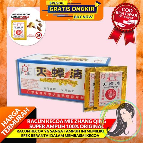 Jual Racun Kecoa Mie Zhang Qing Super Ampuh Original Serbuk Racun