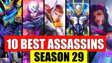 Top Best Assassin For Solo Rank Season Mobile Legends Best