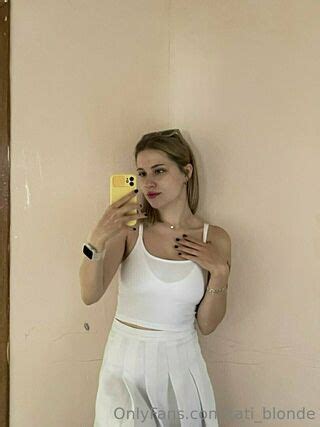 Tati Blonde Tati Blondii Nude OnlyFans NudoStar TV