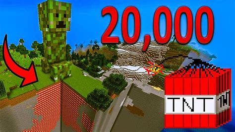 ВЗОРВАЛ 20.000 THT в Хардкор режиме! самый опасный Крипер в Майнкрафте ...