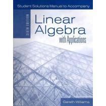 Libro Linear Algebra With Applications De Gareth Williams Buscalibre