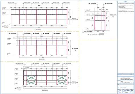 Industrial Building Fabrication Drawing Detailing Services At Rs