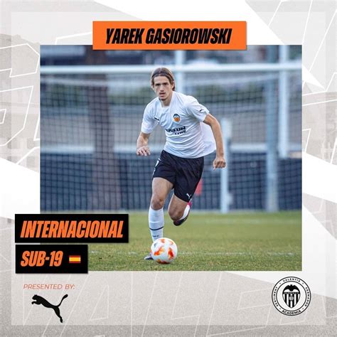 Representación de la Academia VCF con España Sub 19 Yarek Gasiorowski