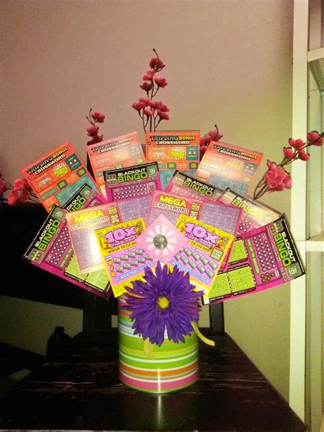 Mother S Day Lottery Tickets Bouquet A Gift Idea Ideas For The Gala