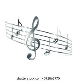 Treble Clef Musical Notes Stock Illustration 392862970 | Shutterstock