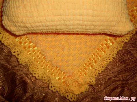 Плед в коляску - Вязание - Страна Мам