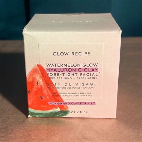 Glow Recipe Skincare Glow Recipe Watermelon Glow Hyaluronic Clay Poretight Facial Poshmark