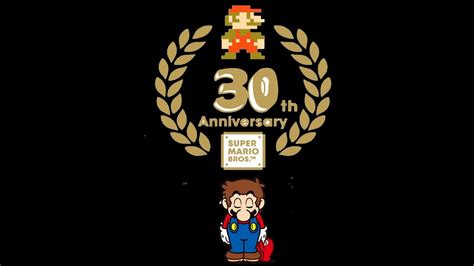 Super Mario Bros 35th Anniversary Logo