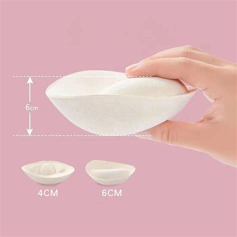 1Pair Sexy Thick Sponge Bra Pads Women Breast Insert Push Up Bra Enhancer Swimsuit Bikini Padded