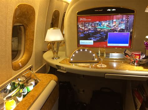 Emirates First Class High Bling Cabin Simon Hackett