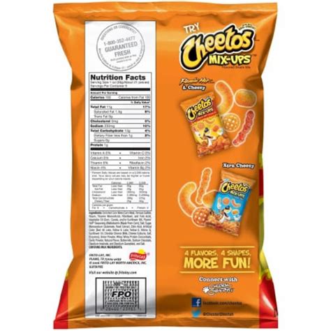 Cheetos Crunchy Flamin Hot Cheese Flavored Snacks 9 Oz King Soopers