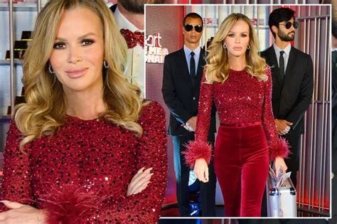 BGT Amanda Holden Strips Naked In Aid Of Heart FM Prize Draw Daily Star