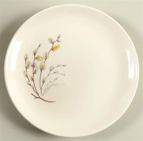Pussy Willow Salad Plate By Canonsburg Replacements Ltd