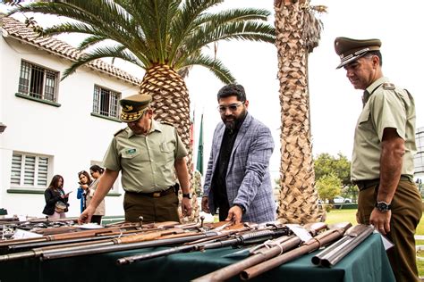 M S De Armas De Fuego Ha Decomisado Carabineros En La Provincia Del