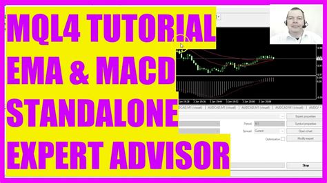 Mql4 Tutorial 131 Ema Macd Standalone Expert Advisor Youtube