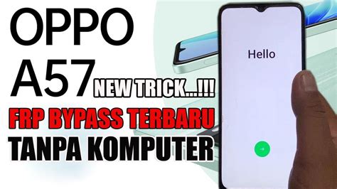 Oppo A Frp Bypass Terbaru Oppo A Cph Youtube