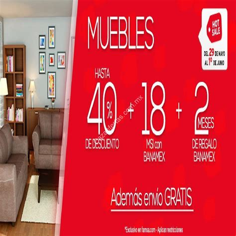 Promociones y ofertas Famsa Hot Sale 2015 hasta 40 de descuento 18 MSI envío gratis