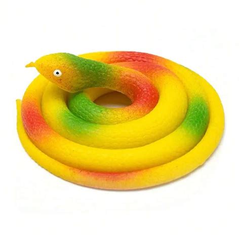 Realistic Rubber Snake Prank Toy Scary Snake Figure Simulation Prop