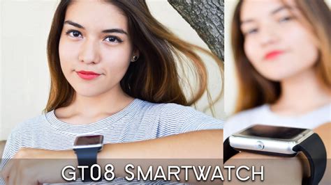 Gt08 smart watch smartwatch gt 08 - YouTube