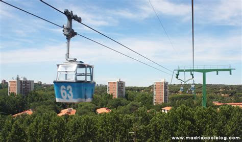 Teleférico. Madrid views from the sky.