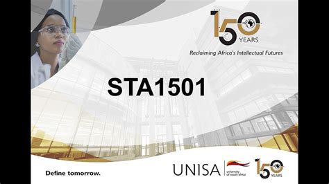 STA1501 - YouTube