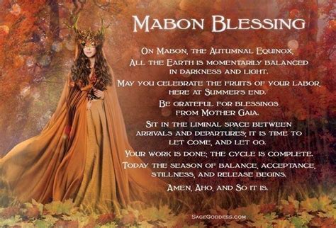 Merry Mabon Equinox Autumnal Equinox Mabon