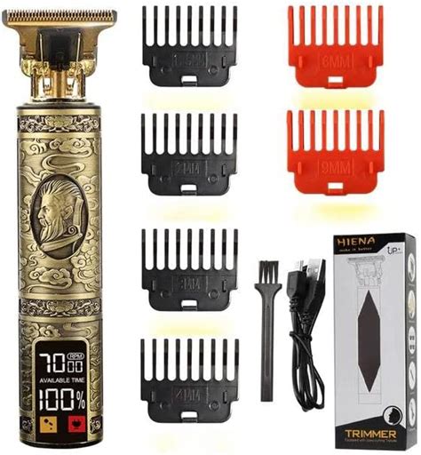 Tondeuse à cheveux électrique rechargeable pour homme rasoir