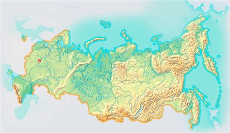Физическая карта россии без названий - Фото подборки 2