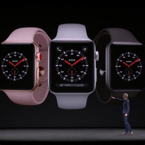 Apple Watch Series 3の発売日・予約日・価格が発表。15日予約開始、22日発売