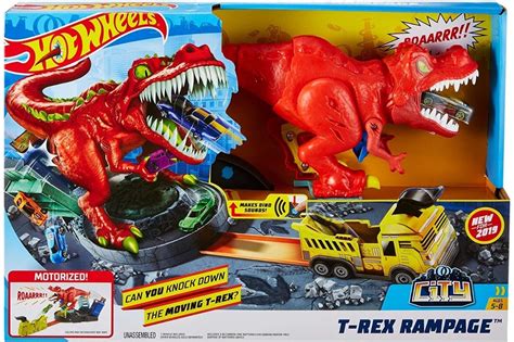 Hot Wheels City T Rex Demoledor Set De Juego Veh Culos Mercado Libre