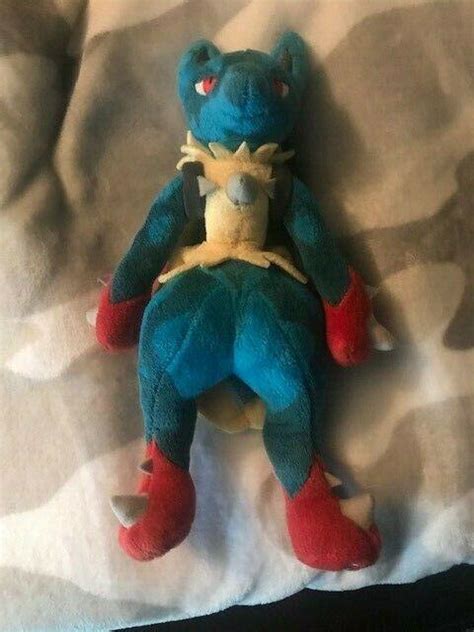 Pokemon Mega Lucario Plush 2015 by TOMY | #2028452025