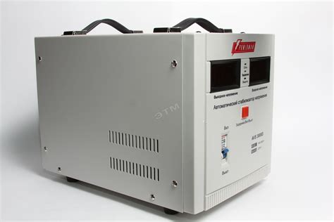 Стабилизатор напряжения однофазный 3 кВА AVS 3000 D артикул POWERMAN ...