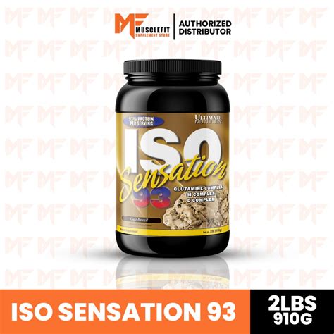 Ultimate Nutrition Iso Sensation 93 2 lbs/900 g (28 servings) | Shopee ...