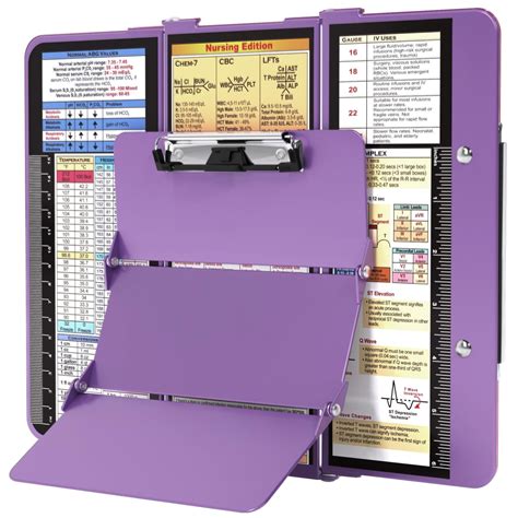 Nursing Clipboard Foldable Foldable Clipboard Wnursing Edition