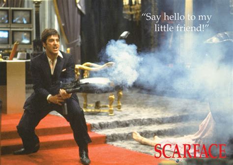 Scarface - Say Hello to My Little Friend Framed Poster | Sold at ...