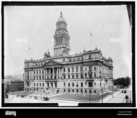 Wayne County Courthouse Wayne County Building Detroit Mich 1905